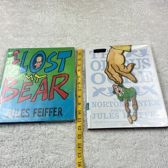 Jules Feiffer Picture Book bundle lot - I lost my Bear and The Odious Ogre - Picture 15 of 16